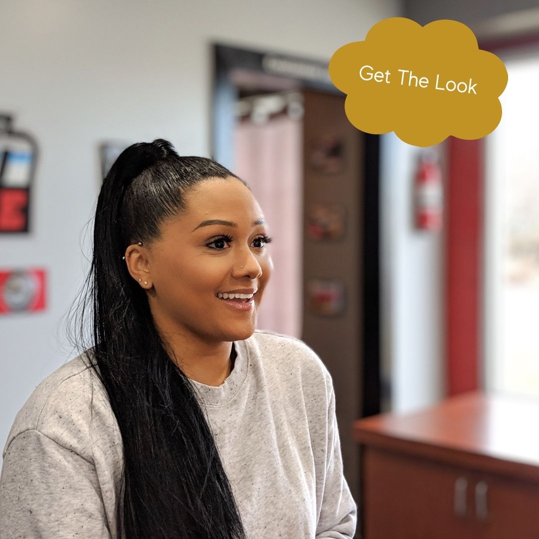 Natural Black Wrap Around Ponytail