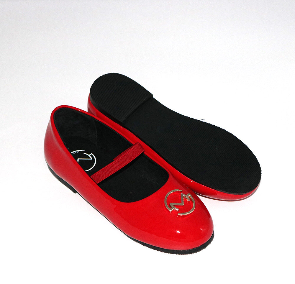 Signature Flats-Red Patent