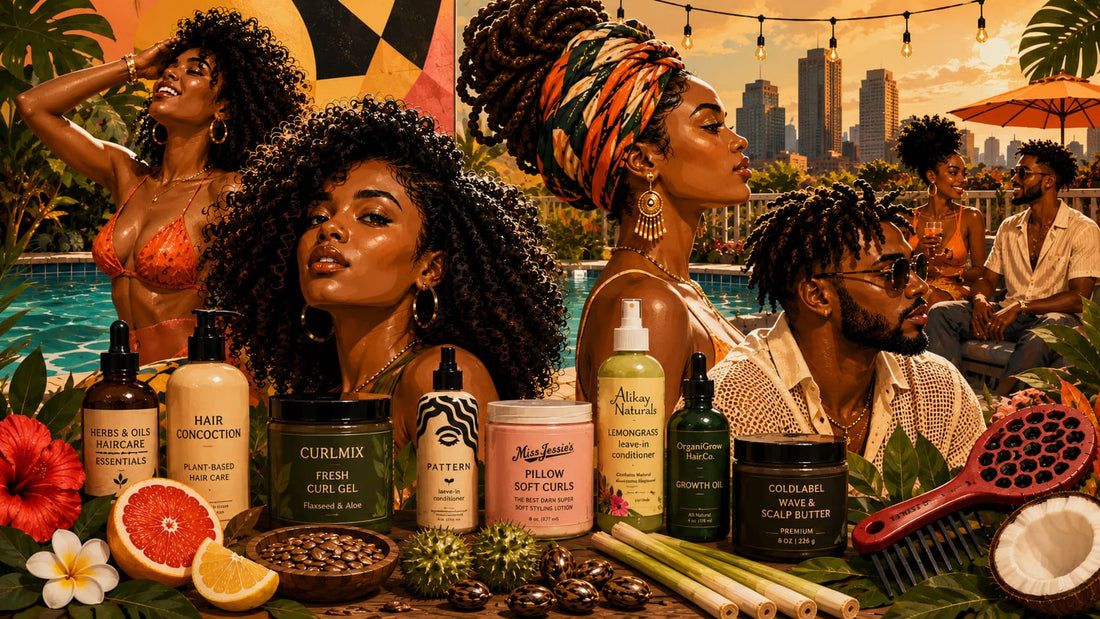 Black-Owned Curl & Loc Care: Every Product Your Hair Needs This Summer