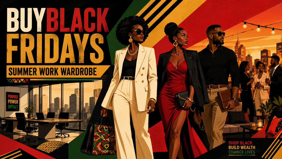 Black-Owned Professional Wear: Boardroom to Cocktail Hour