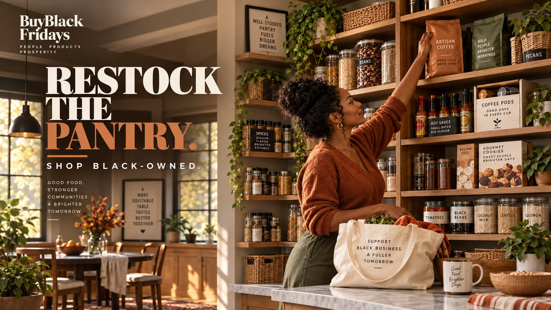 The Black-Owned Pantry Reset: Coffee, Snacks & Everyday Staples Worth Restocking
