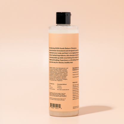 SANA Gentle Balance Shampoo - Infused w/ Hydrolyzed Collagen
