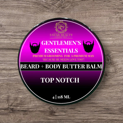 Beard & Face Butter Balm Gentlemen’s Essentials Luxe – 4 oz