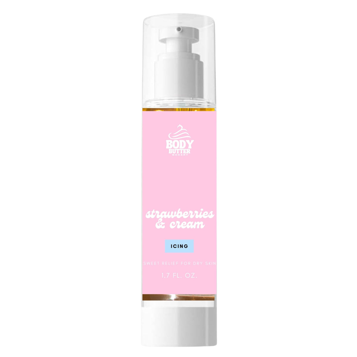 Icing Body Oil - Strawberries & Cream