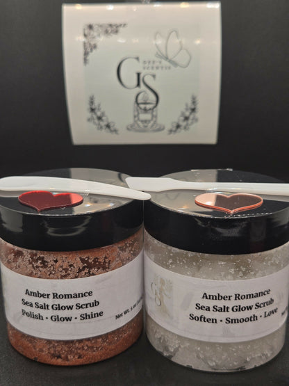 Amber Romance Sea salt glow scrub