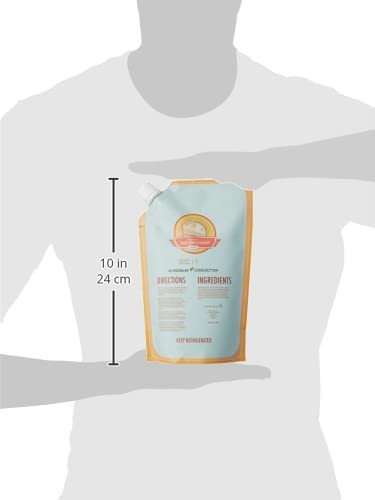 Ecoslay Banana Cream Deep Conditioner 8 oz - Nourishing Hair Mask for Dry, Damaged, Frizzy, and Curly Hair - Plant-Based Deep Conditioning Treatment for Natural and Color Treated Hair