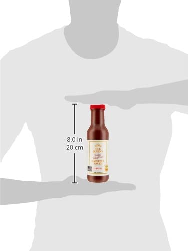 Que Queen’s Jammin’ Reduced Sugar BBQ Sauce -Chipotle Flavor, 1 Pack Bottle - 16 OZ each