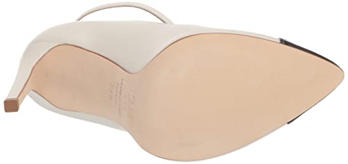 Tiannia Barnes Women's Tamron T-Strap Pump, White, 11.5