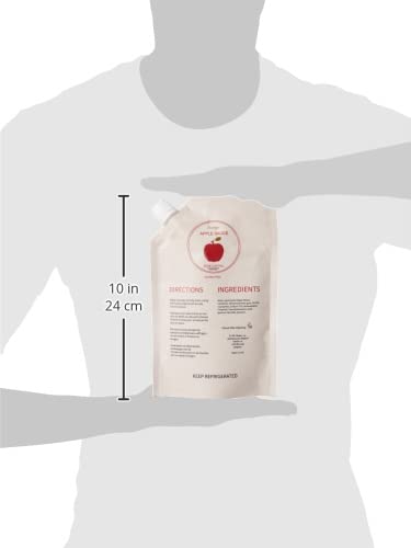 Ecoslay Apple Sauce Edge Control, Multi-purpose styling gel, No flaking or caking, Firm hold, 8oz