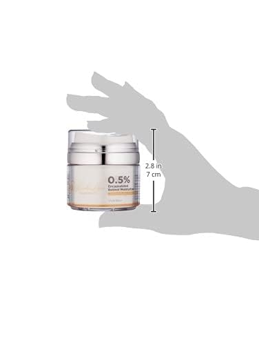 0.5% Encapsulated Retinol Cream for Face, All Natural Face Cream, Gentle Wrinkle Cream, Skincare for Men & Women with Squalane, Glycerin, and Vitamin A, 30 ml - ML Delicate Beauty