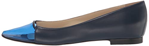 Tiannia Barnes Women's Ballet Flat, 6 Blue