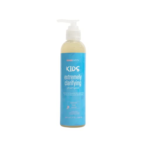 Edge Entity Kids Extremely Clarifying Shampoo for Kids, Rose Water shampoo, Organic Shampoo for Curly & Wavy Hair, Type 4 Hair for Kids, Extreme Clean for Hair for Kids