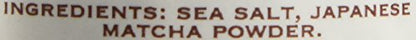 Green Tea Sea Salt | Gourmet Infused Salt | Non GMO, All Natural | Hand Made in Small Batches in USA | GLP-1 Friendly | Artisanal Seasoning | Ultra Premium, Sustainably Sourced | Gustus Vitae | #708