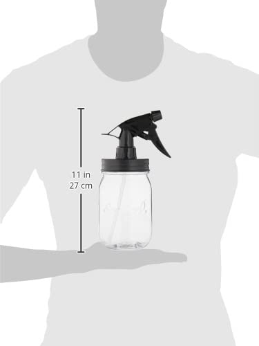 Ecoslay Wide Mouth Jar and Lid (Mason Jar with Sprayer)