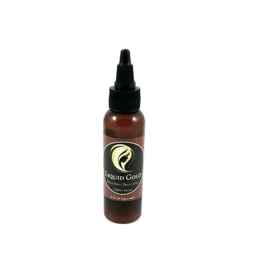 Liquid Gold Bald Spot Treatment – Targeted Sulfur Scalp Treatment
