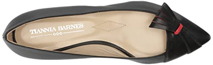 Tiannia Barnes Women's Ballet Flat, 6 Black