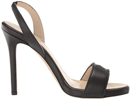 Tiannia Barnes womens Giselle Slingback Heeled Sandal, Black, 11 US