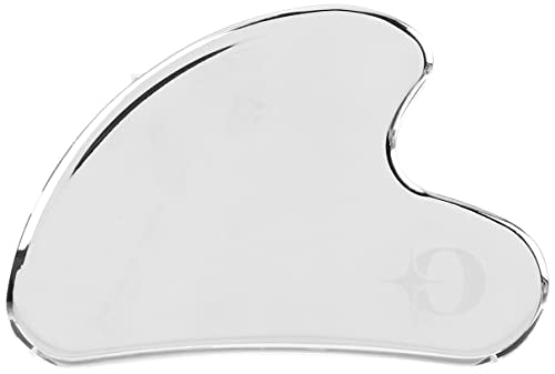 Ornami Stainless Steel Gua Sha Tool for Facial & Body Massage, Skin Tightening, Lymphatic Drainage, and Anti-Aging Benefits