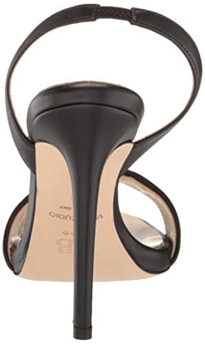 Tiannia Barnes womens Giselle Slingback Heeled Sandal, Black, 6 US