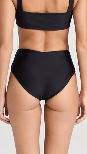 JADE Swim Women's Bound Bikini Bottoms, Black, XS