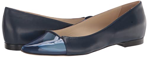 Tiannia Barnes Women's Ballet Flat, 6 Blue