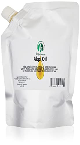 kOPABANA Cold-Pressed AKPI OIL | NJANSAN | ODEVI | WAMA/NDJANSAN OIL | NONGMO | AKPI OIL | 16 FL OZ
