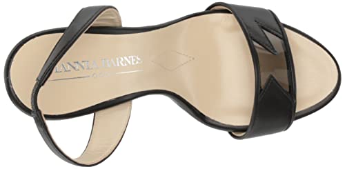 Tiannia Barnes womens Giselle Slingback Heeled Sandal, Black, 11 US