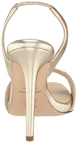 Tiannia Barnes womens Giselle Slingback Heeled Sandal, Rose Gold, 6 US