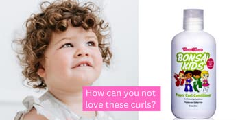 Kids & Toddlers Curl Conditioner - 8.5 fl. oz | Daily Conditioner for Curly, Biracial Hair | Restores Curls & Adds Shine | Tear-Free Formula