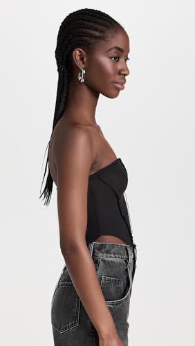 Sami Miro Vintage Women's V Cut Tube Top