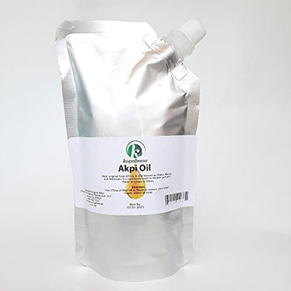 kOPABANA Cold-Pressed AKPI OIL | NJANSAN | ODEVI | WAMA/NDJANSAN OIL | NONGMO | AKPI OIL | 16 FL OZ