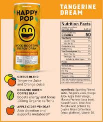 HAPPYPOP® (8.4 Fl Oz (Pack of 12), Ginger Spice)