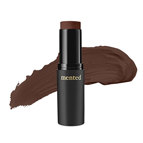 Mented Cosmetics Foundation Stick, Contour Stick, Or Concealer Stick for Dark Skin, Foundation for Black Women Makeup Stick, Dark Contour Stick, Stick Foundation Makeup Vegan and Cruelty Free, D40