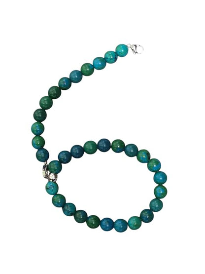 Locsanity Interlocking, Sisterlock, Dreadlock, Crochet Tool Bracelet Holder, Pink Beads (Blue/GreenWorlds)