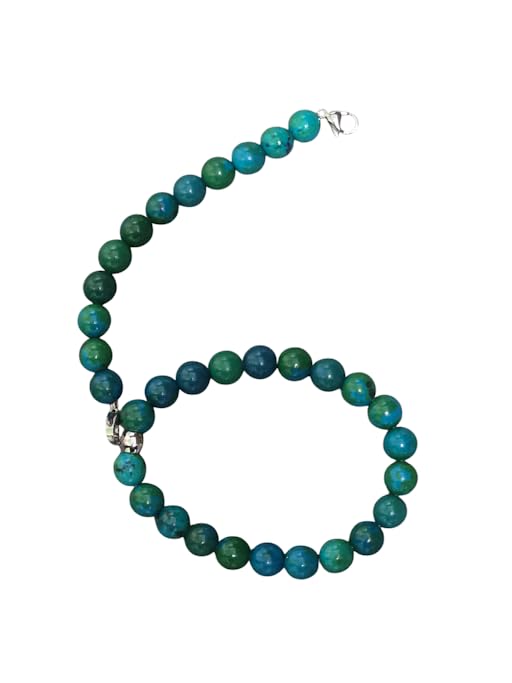 Locsanity Interlocking, Sisterlock, Dreadlock, Crochet Tool Bracelet Holder, Pink Beads (Blue/GreenWorlds)