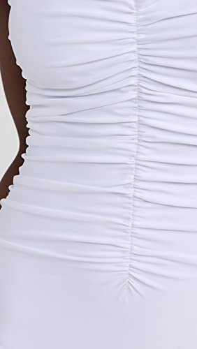 JADE Swim Women's Yara One Piece, White, XL