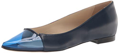 Tiannia Barnes Women's Ballet Flat, 6 Blue