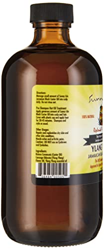 Sunny Isle Ylang Jamaican Black Castor Oil 8 Oz