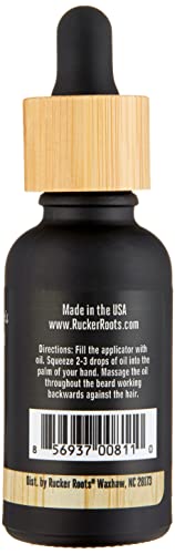 Rucker Roots x King Beard Oil | Nut Free Oils| 10 Powerful Oils| Moisture Lock| Smooth & Shiny| For Healthy Hair Growth|