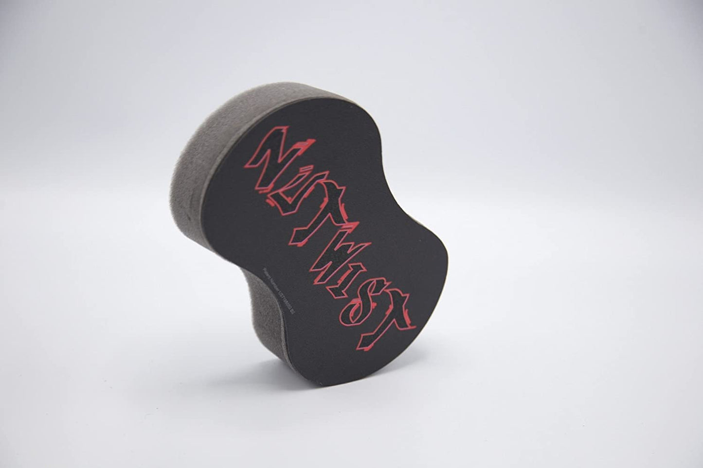 Nudred Hair Sponge for Black Men and Women, Hair Twisting Sponge, Barber Curling Care Tool, Brushes for Curling Afro Style Dreads, Curls, Coils & Twists, Curl Sponge Brush with Small Holes, Black