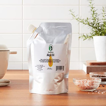 kOPABANA Cold-Pressed AKPI OIL | NJANSAN | ODEVI | WAMA/NDJANSAN OIL | NONGMO | AKPI OIL | 16 FL OZ