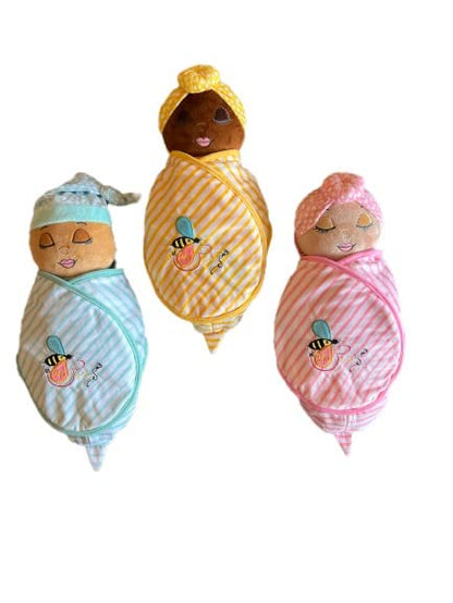 Orijin Bees Nu'Bee Plush Baby Doll (Mint)