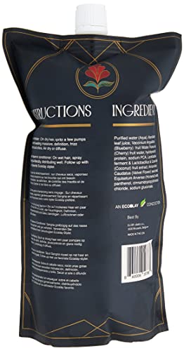 Ecoslay Sangria Curl Refresher, Defines and Shines, Adds Hold, 16oz