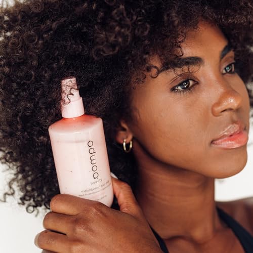 adwoa beauty Melonberry™ Hair Milk Leave In Conditioner Spray for Smooth, Moisturized, and Detangled Fine Hair, with Kalahari Melon, Strawberry and Raspberry Seed Oils, for all Hair Types - 6.8 oz