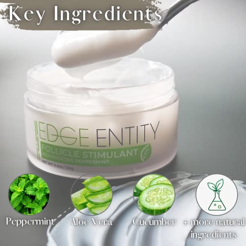 Edge Entity Hair Follicle Stimulant 2 Month Supply (Two Month) (5.3 Ounces)
