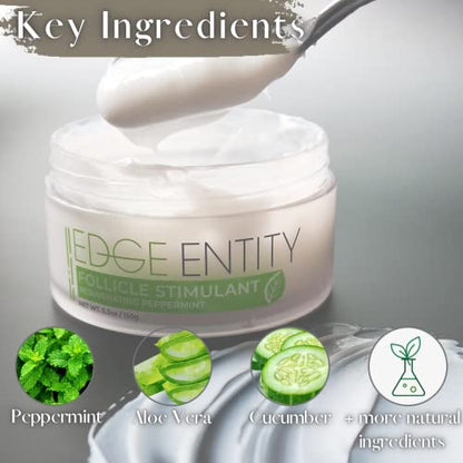 Edge Entity Hair Follicle Stimulant 2 Month Supply (Two Month) (5.3 Ounces)