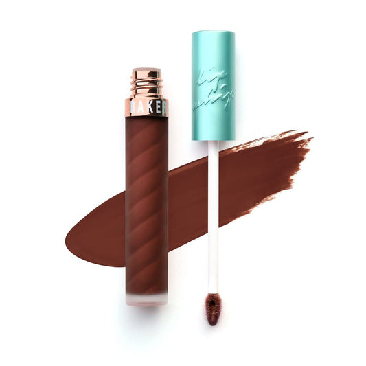 Beauty Bakerie Lip Whip Liquid Lipstick for Women, Hydrating Moisturizer Lip Gloss Lip Tint, Long Lasting Waterproof Lip Stain Matte or Metallic, 3.5mL, Chocolate for Breakfast