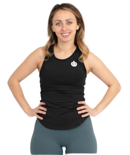 ICONI Racerback Tank Tops for Women, Moisture Wicking Workout Tops for Women, Perfect for Running and Gym (US, Alpha, 4X-Large, Plus, Regular, Jade Green)