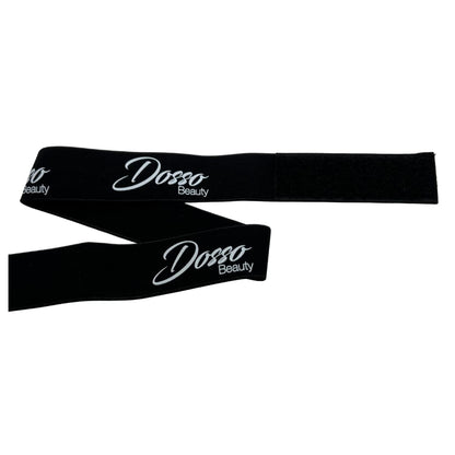 Dosso Beauty Elastic Edge Band, Laying Edges For Braids & Wigs, Velcro Strap, One Size-Fits-All, Versatile Use, Ultra-Fine Polyester Material And Elastic Latex, No Slip