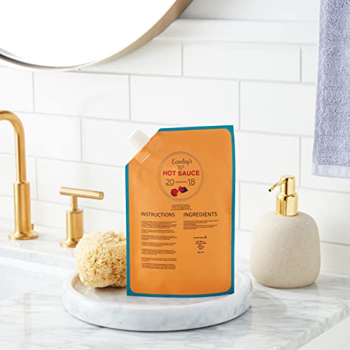 Ecoslay Hot Oil Treatment - Pre-Poo/Hair Treatment with Sustainably Sourced Red Palm, Jamaican Black Castor, and Rosemary Essential Oils, 4oz